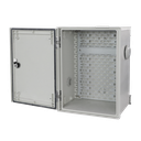 COFFRET EN FIBRE DE VERRE 300*250*140 MONTAGE SUR POTEAU