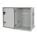 COFFRET EN FIBRE DE VERRE 400*300*200 MONTAGE SUR POTEAU