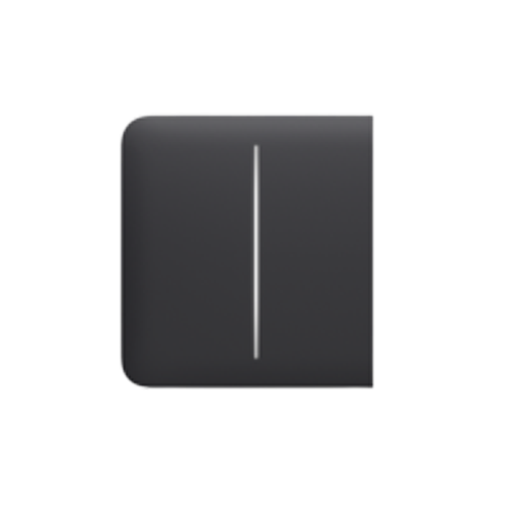 Ajax SideButton (2-gang) [55] graphite кнопка