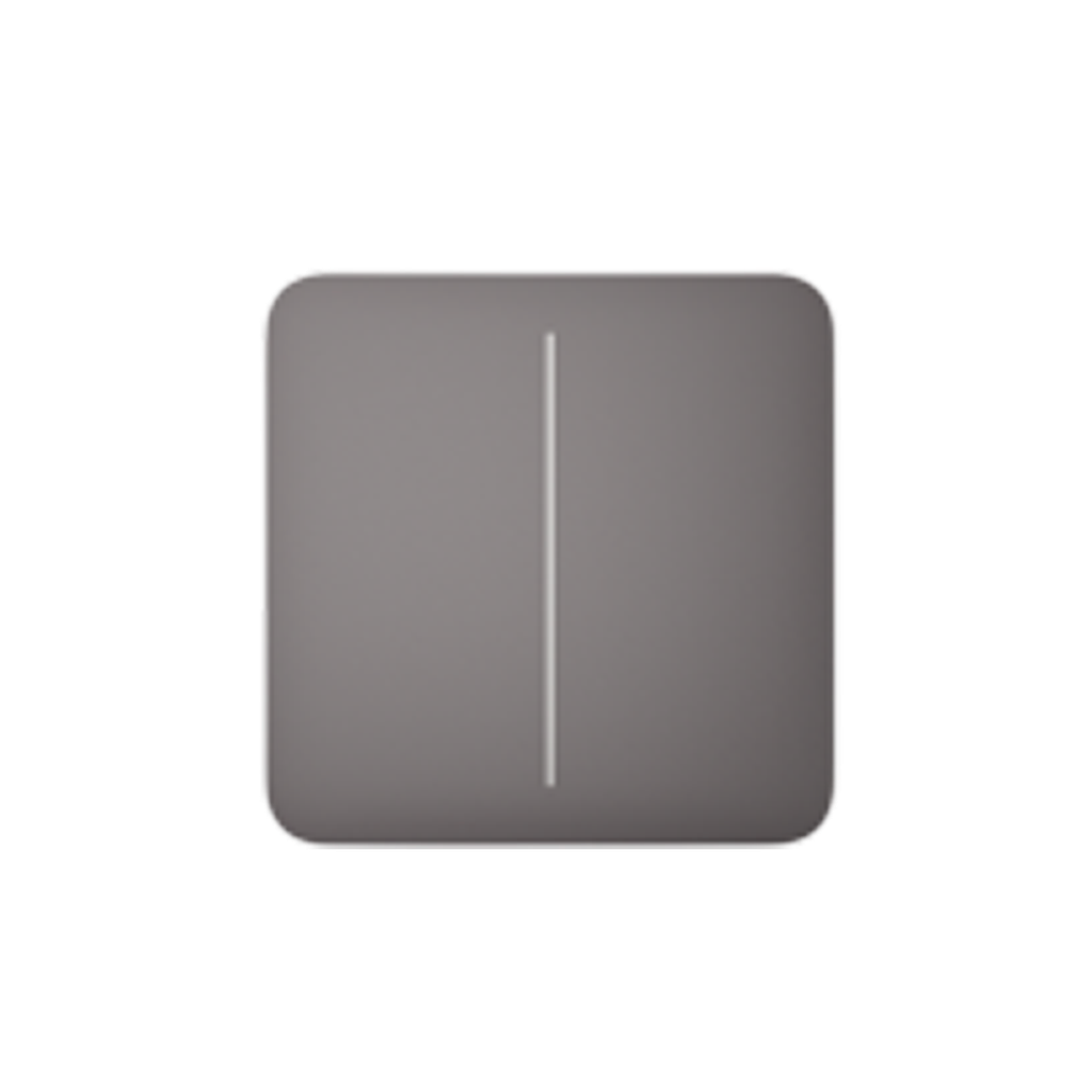 Ajax SoloButton (2-gang) [55] grey кнопка