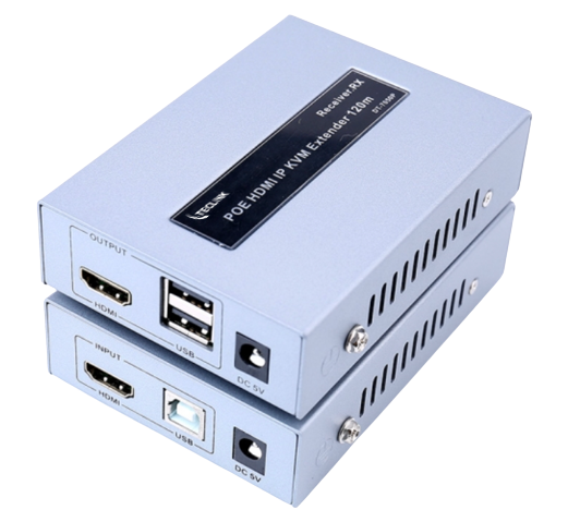 DT-7050AM (POE)[EXTHDMI 150M KVM - DT-7050AM] EXTENDEUR POUR HDMI 120M KVM Extension HDMI 150 M KVM POE