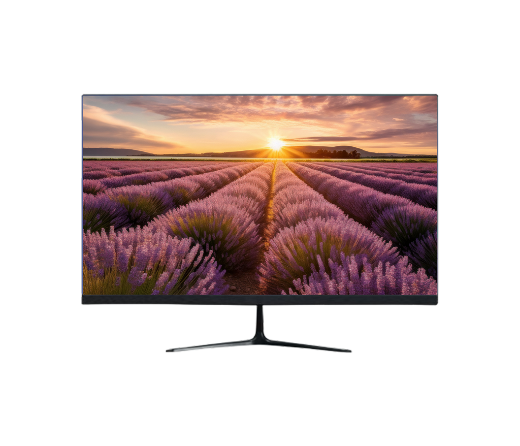 ECRAN 27 POUCES sans bordure 4K HDMI VGA AUDIO