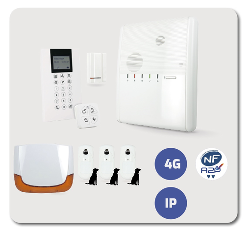 [AG-KITV5/3PC/LUM8] KIT VIRTUEL AGILITY4 IP/4G 3 PIRCAM LUMIN8