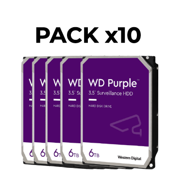 [WD64PURZ-Pack10] HDD6T WESTERN DIGITAL - Pack x05