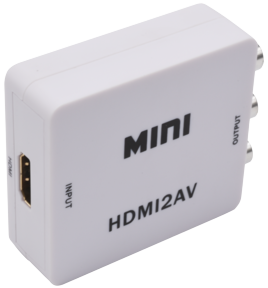 [S19011-B0] CONVERTISSEUR HDMI>PAL(RCA) +#