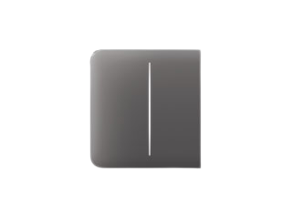 [45123.143.BL] Ajax SideButton (2-gang) [55] black кнопка