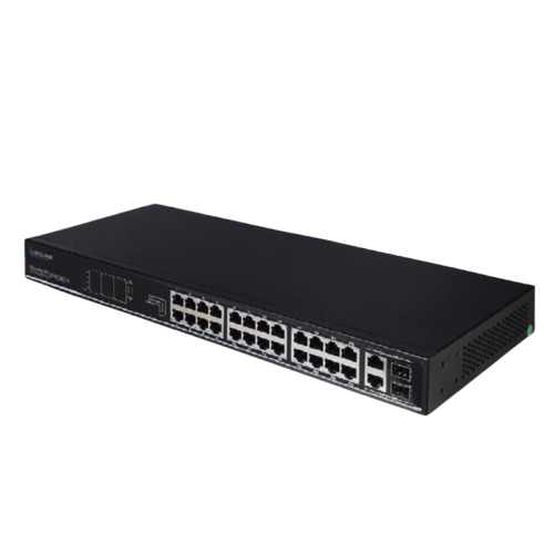 [TLSW2024-225] 24 Ports 100Mbps+2 ports Gigabit uplink PoE Switch