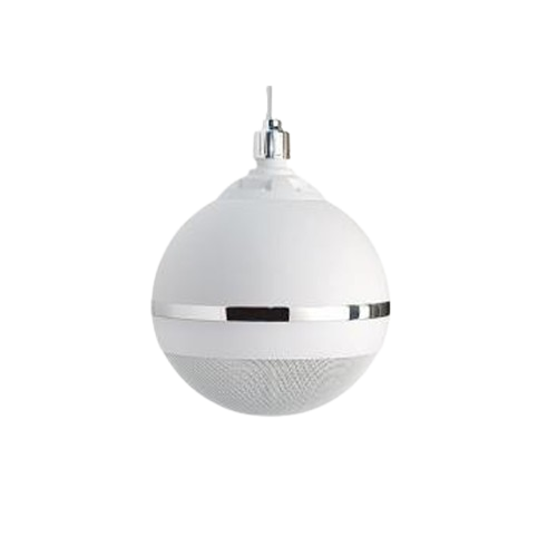 [581215] Enceinte sphérique en plastique 20W SL20M, blanche