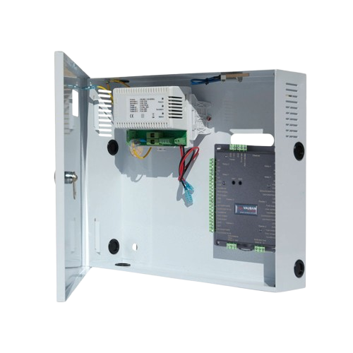 [VERSO+2-220] Coffret Equipé,1 centrale 2 lecteurs VERSO+2 et 1 Alimentation 12V/5A