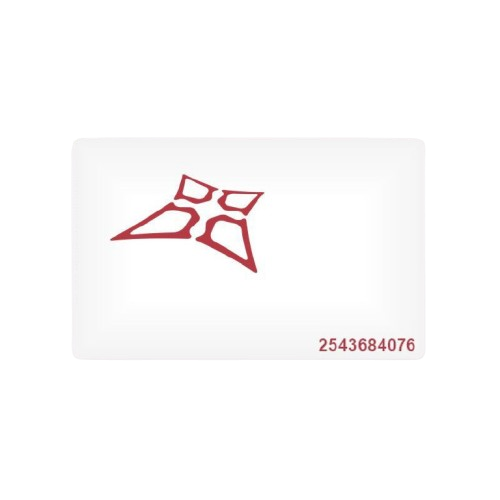 [V-BADGE-EV3] Badge avec clé prive VaubanDESFIRE EV3 4K NXP encodé numéroté  (V-BADGE-EV3)
