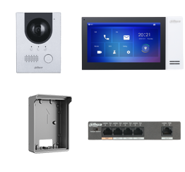 [KIT-PORTIERVIDEO-DAHUA-IP-BLANC] KIT-VIDEOPORTIER-DAHUA-1